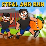 steal and run : Brainrot Tsunami